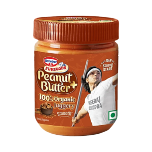 Dr.Oetker Funfoods Peanut Butter + Organic Jaggery Smooth 375g