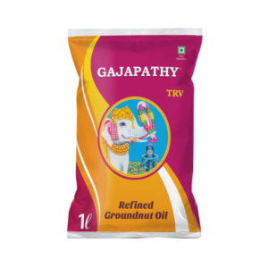 Gajapathy Refined Groundnut Oil 1Ltr Pouch