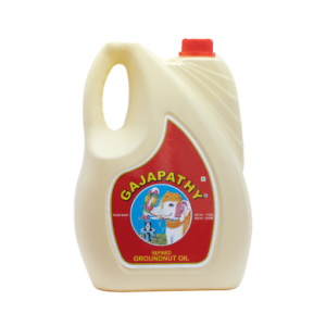 Gajapathy Refined Groundnut Oil 5Ltr Can