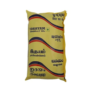 Idhayam Gingelly Oil 1Ltr Pouch