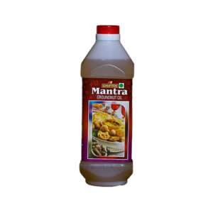 Idhayam Mantra Groundnut Oil 1Ltr Bottle