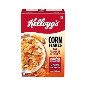 Kelloggs Real Almonds & Honey Corn Flakes Power Breakfast 300g