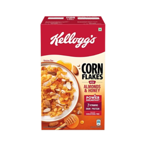 Kelloggs Real Almonds & Honey Corn Flakes Power Breakfast 650g