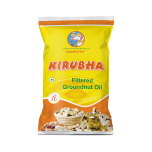 Kirubha Chekku Groundnut Oil 1Ltr Pouch