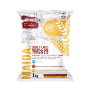 Krishna Fortified & Unbleached Maida 1kg