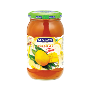 Malas Mango Jam 500gm Glass Jar