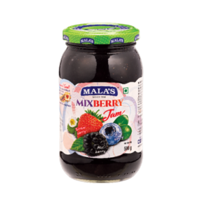 Malas Mixed Berry Jam 500g Glass Jar