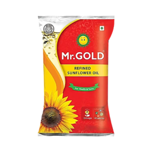 Mr. Gold Refined Sunflower Oil 1Ltr Pouch