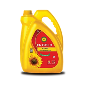 Mr. Gold Refined Sunflower Oil 5Ltr Can