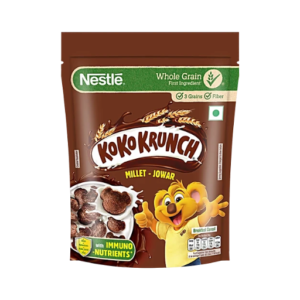Nestle Koko Krunch Breakfast Cereal - Choco Flakes Made With Millet Jowar 350g