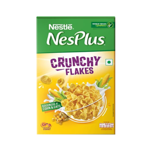 Nestle NesPlus Breakfast Cereal - Crunchy Flakes with Corn & Oats
