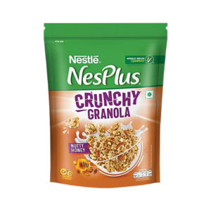 Nestle NesPlus Crunchy Granola With Nutty Honey Breakfast Cereal 235g