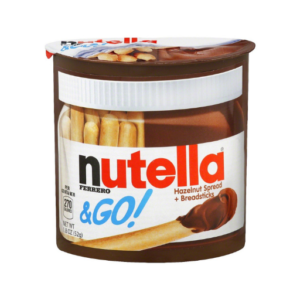 Nutella Hazelnut Spread - With Cocoa & Breadsticks, Delicious, 52g
