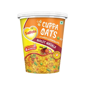 Saffola Magic Masala Cuppa Oats With Millet & Crunchy Bits 44g