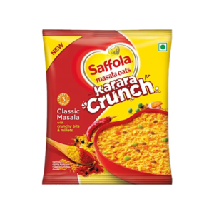 Saffola Masala Oats - Karara Crunch, Classic Masala 42g