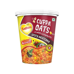 Saffola Spicy Mexicana Cuppa Oats With Millet & Crunchy Bits 44g