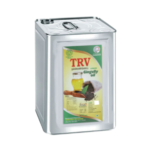 TRV Chekku Gingelly Oil 15Kg Tin