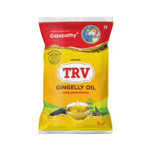 TRV Chekku Gingelly Oil 1Ltr Pouch