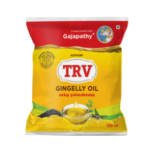 TRV Chekku Gingelly Oil 500ml Pouch