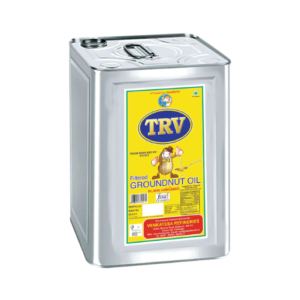 TRV Filtered Groundnut Oil 15Kg Tin