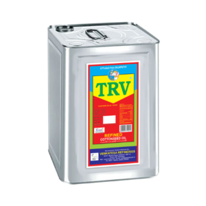 TRV Refined Cottonseed Oil 15Kg Tin