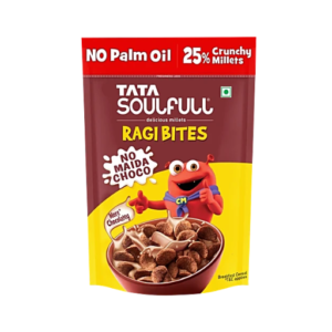 Tata Soulfull Chocolate Flavour Ragi Bites Breakfast Cereal