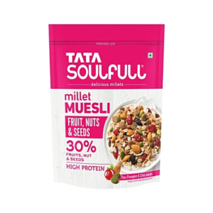 Tata Soulfull Fruit, Nuts & Seeds High Protein Millet Muesli 500g