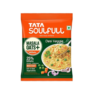 Tata Soulfull Masala Oats+ Desi Veggie 33g