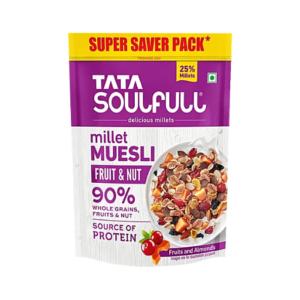Tata Soulfull Millet Muesli - Fruit & Nut 700g