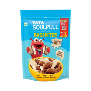 Tata Soulfull Vanilla Fills Ragi Bites Breakfast Cereal 250g
