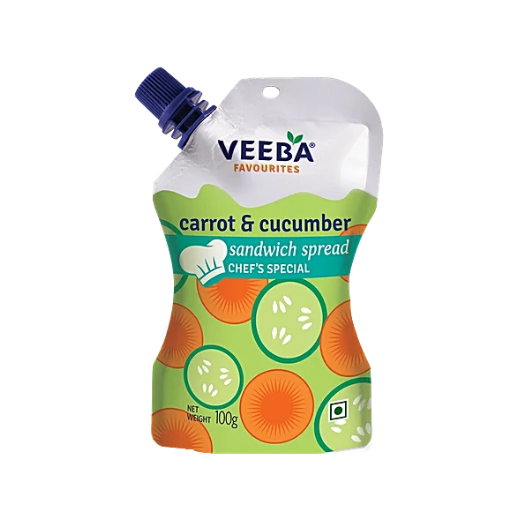 Veeba Carrot & Cucumber Sandwich Spread