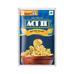 ACT II Butter Blast Flavour Instant Popcorn 60g