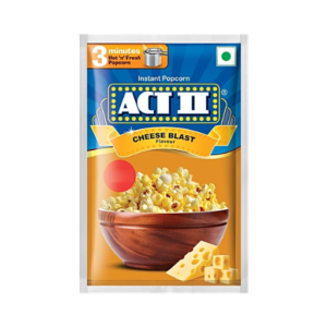 ACT II Cheese Blast Flavour Instant Popcorn 50g