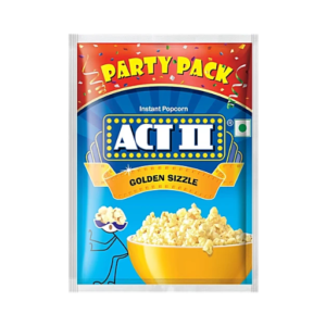 ACT II Golden Sizzle Instant Popcorn - Party Pack 150g
