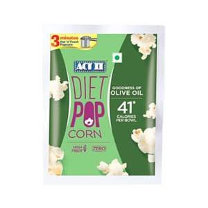 ACT II Instant Diet Popcorn With Olive Oil - High Fibre 70g