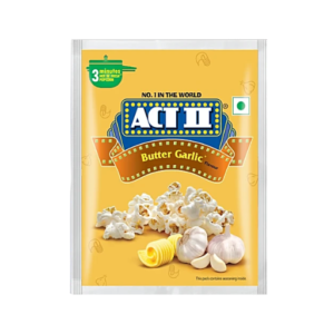 ACT II Instant Popcorn - Butter Garlic Flavour 60g