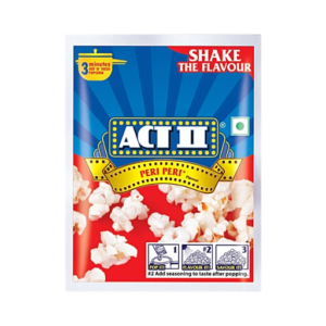 ACT II Peri Peri Flavour Instant Popcorn 59g