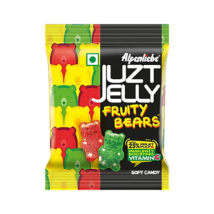 Alpenliebe Juzt Jelly Fruity Flavour Bears 72.9g