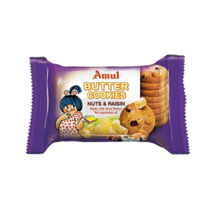 Amul Nuts & Raisins Cookies 50g