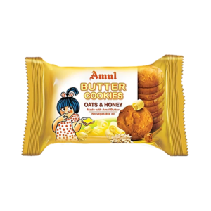 Amul Oats & Honey Butter Cookies 50g