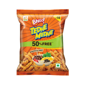 Bingo Tedhe Medhe Chatpata Twist 10rs Pack