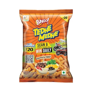 Bingo Tedhe Medhe Chatpata Twist 20rs Pack