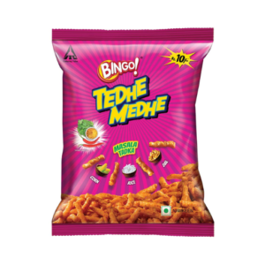 Bingo Tedhe Medhe Masala Tadka 10rs Pack