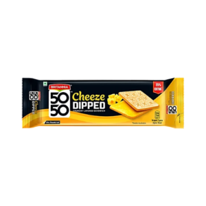 Britannia 50-50 Cheeze Dipped Sandwich Biscuit 150g