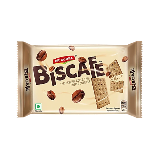 Britannia Biscafe Refreshing Super Thin Coffee Cracker