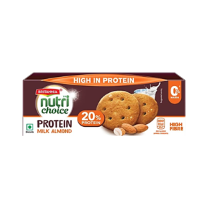 Britannia Nutri Choice Protein Milk Almond Biscuits 90g