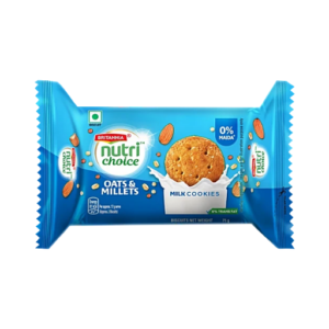 Britannia NutriChoice Oats, Milk & Almond Biscuits 75g