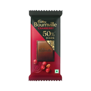 Cadbury Bournville Cranberry 50% Dark Chocolate Bar 30g