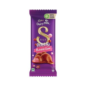 Cadbury Dairy Milk Silk - Bubbly, Bubblegum, Chocolate Bar