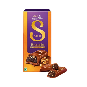 Cadbury Dairy Milk Silk Desserts Walnut Brownie Chocolate Bar